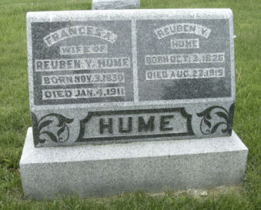 Reuben Y. and Frances A. Hume