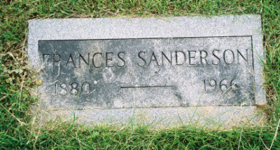 Frances Sanderson